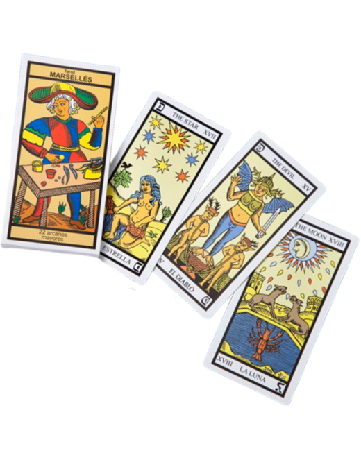 Tarot de 22 Arcanos – Intuición y Decisiones  (17cm)