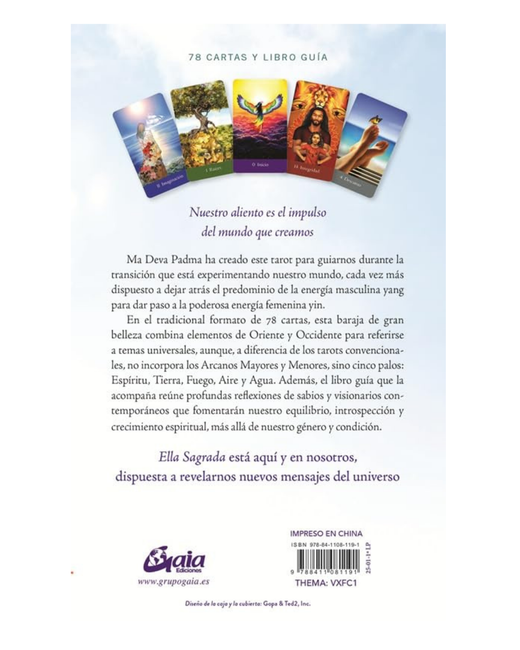 Tarot de Ella Sagrada – Energía Femenina y Sanación