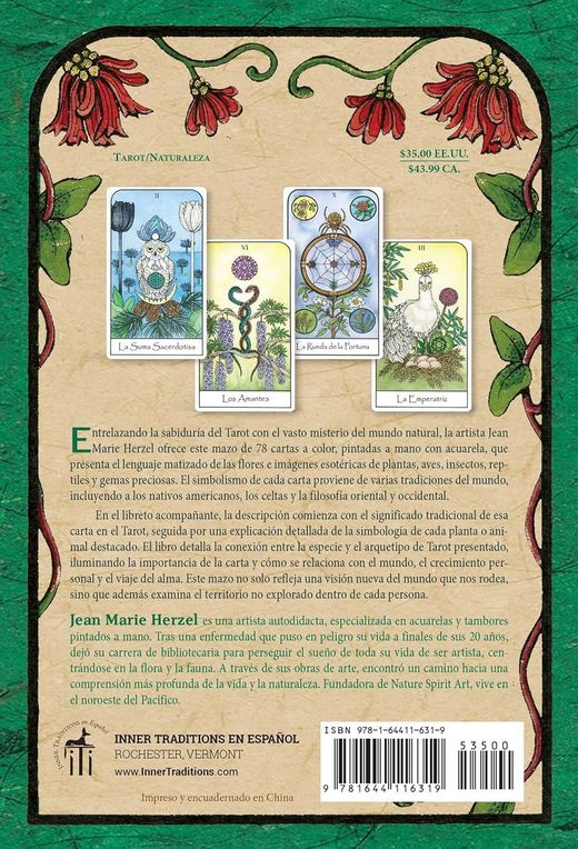 Tarot de los Espíritus de la Naturaleza – Conexión Elemental y Sabiduría Viva
