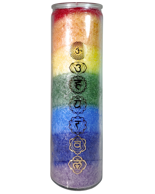 Vela Aromática de Chakras – Equilibrio Energético
