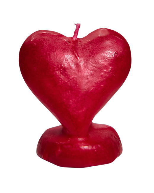 Vela de Corazón Pequeña - Rituales de Amor y Armonía