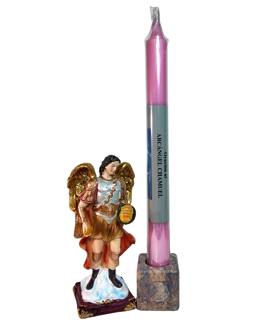 Vela Isis Ritualizada Oración al Arcángel Chamuel – Amor y Armonía