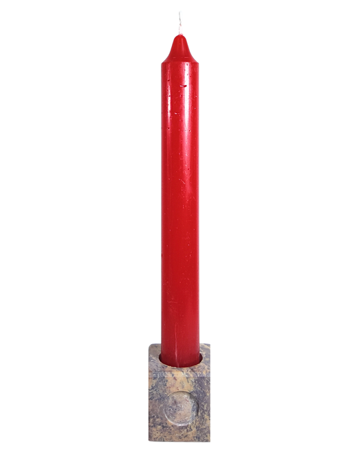 Vela Isis Roja – Pasión y Fuerza (20cm - 8h)