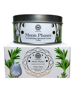 Velas Aromáticas de Cera Vegetal con Minerales Energéticos