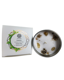 Velas Aromáticas de Cera Vegetal con Minerales Energéticos