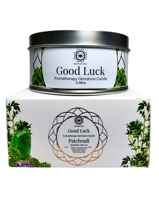 Velas Aromáticas de Cera Vegetal con Minerales Energéticos