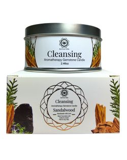Velas Aromáticas de Cera Vegetal con Minerales Energéticos