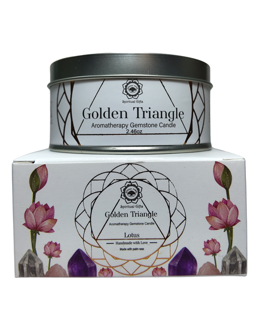 Velas Aromáticas de Cera Vegetal con Minerales Energéticos