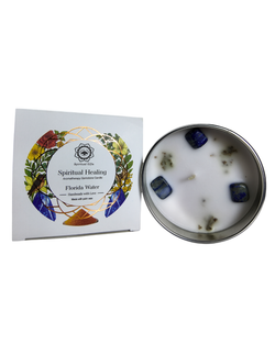 Velas Aromáticas de Cera Vegetal con Minerales Energéticos