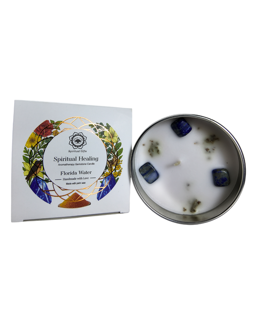 Velas Aromáticas de Cera Vegetal con Minerales Energéticos
