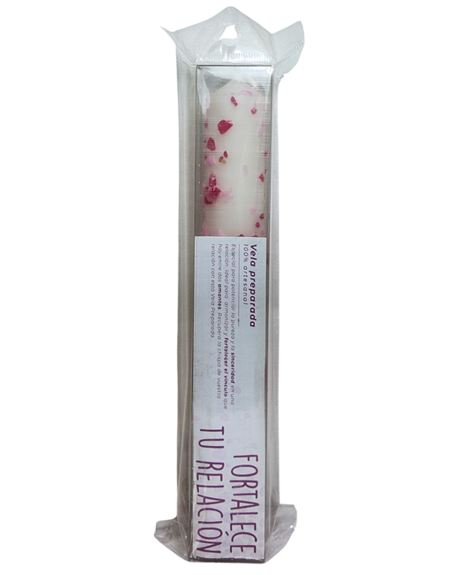 Vela Preparada Artesanal Fortalece Tu Relación – Unión Emocional y Armonía