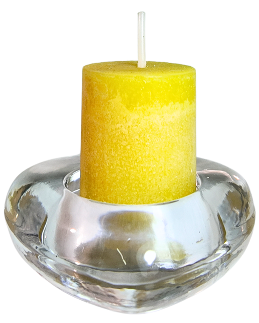 Vela Votiva Perfumada de Miel – Dulzura y Armonía