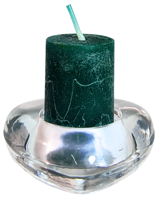 Vela Votiva Perfumada de Pino – Limpieza y Protección