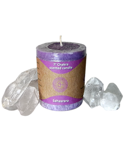 Velas Aromáticas de Chakras – Armonización Energética y Bienestar