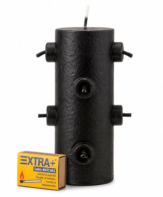 Velón 9 Mechas Reventador - Corte de Estancamientos y Limpieza Energética Intensa