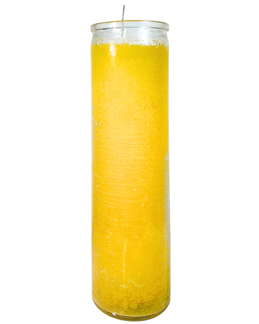 Velón Amarillo - Prosperidad Espiritual y Éxito Personal