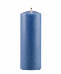 Velón Azul Claro – Paz, Armonía y Serenidad