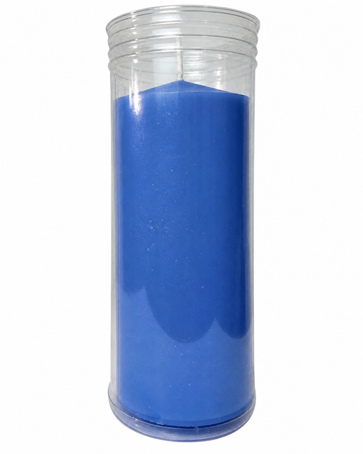 Velón Azul Claro – Paz, Armonía y Serenidad
