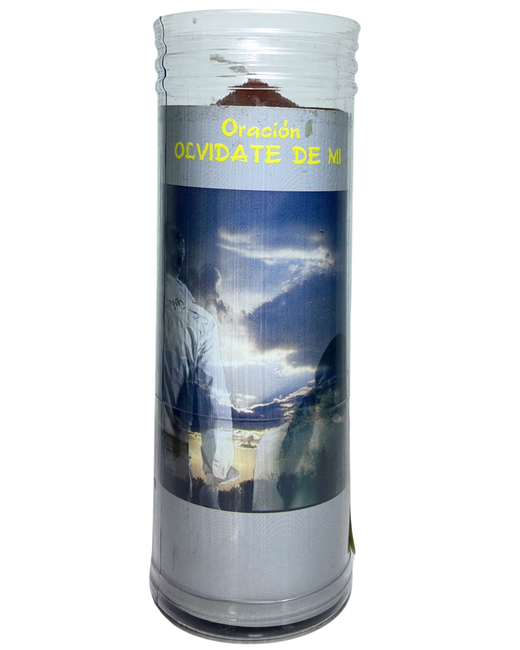 Velón con Oración Olvídate de Mí - Desapego y Distanciamiento