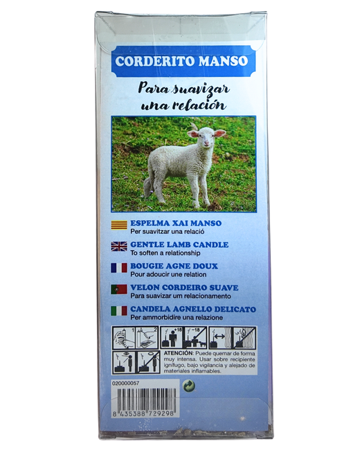 Velón Corderito Manso – Suavizar Relaciones y Calmar Tensiones