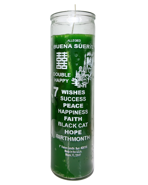 Velón de Buena Suerte – Fortuna y Prosperidad