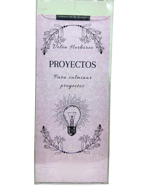 Velón Herboreo Culminar Proyectos – Logro y Finalización