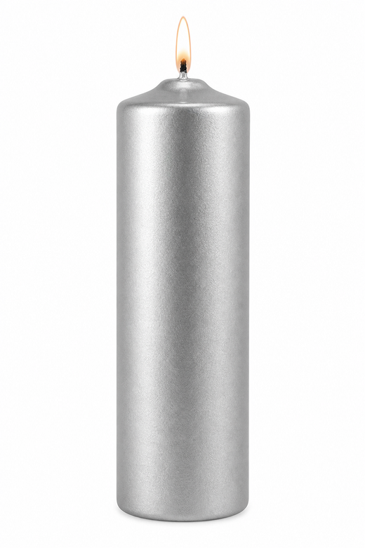 Velón Plateado – Limpieza y Protección