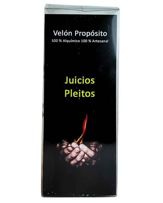Velón Juicios y Pleitos – Justicia y Resolución