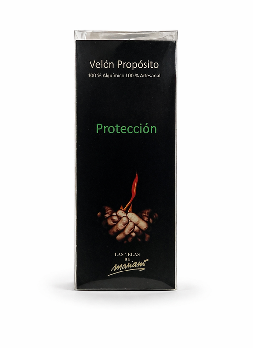 Velón de Protección Ritual - Limpieza Energética y Defensa Espiritual