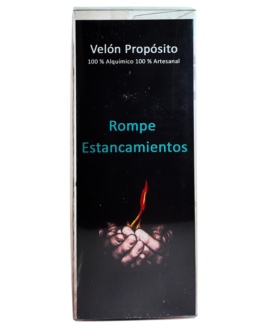 Velón Propósito Rompe Estancamientos - Movimiento, Limpieza y Desbloqueo