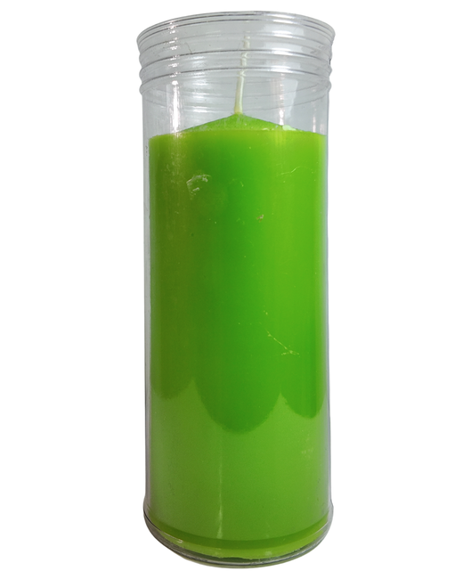 Velón Verde Claro – Prosperidad, Salud y Crecimiento