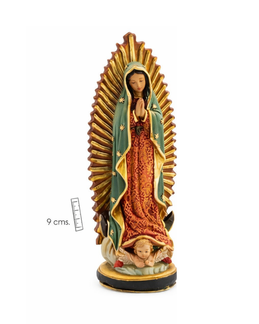 Figura Virgen de Guadalupe 9 cm